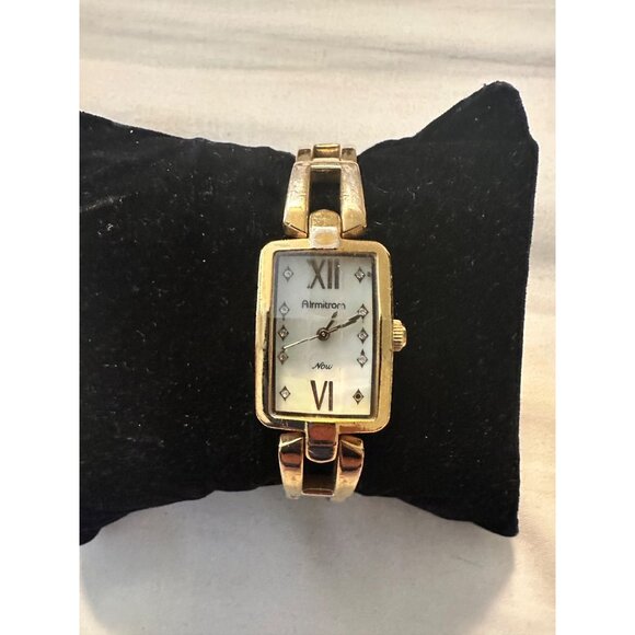 Armitron Now Womens Gold-Tone Bracelet Watch With Roman Numerals Mother of Pearl - Picture 7 of 9